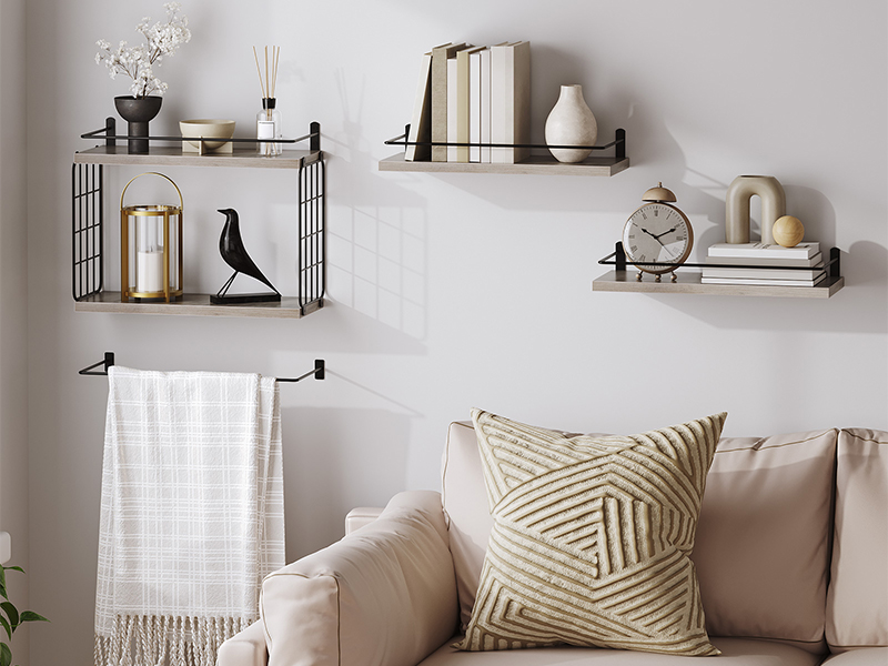 nástenné plávajúce police