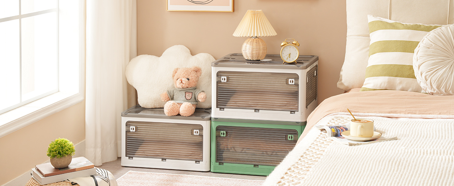 Plastové zásobníky s vekom