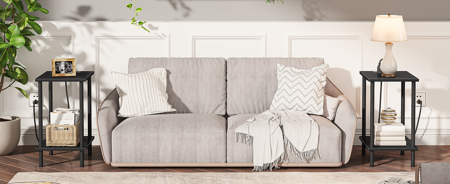 şarj istasyonlu sehpa