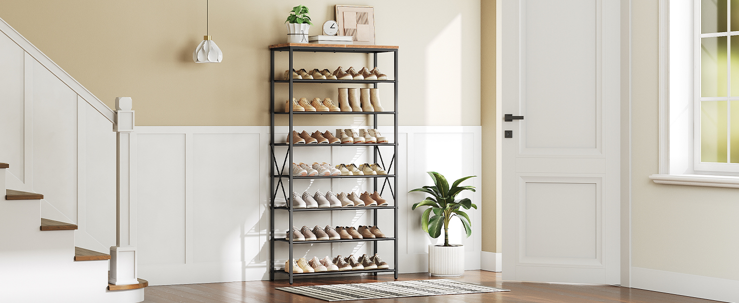 8 رف الأحذية الطبقة