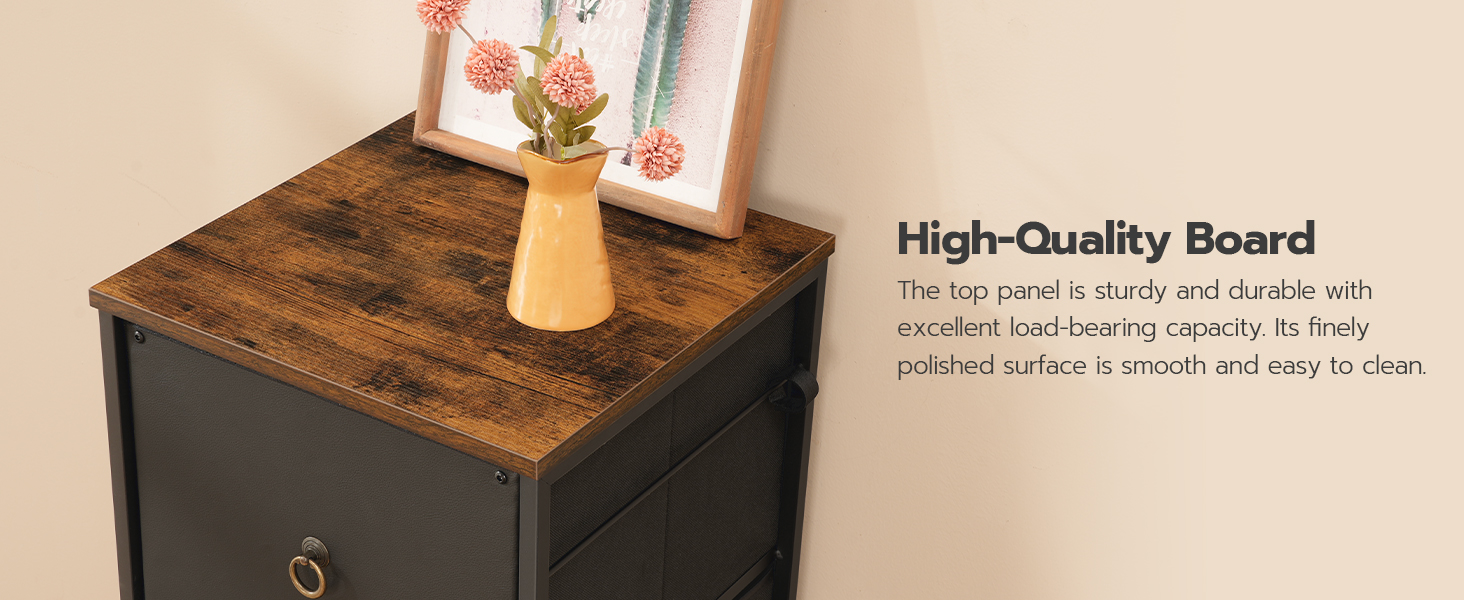 Vertikaler Aktenschrank, Büroschrank, schmaler Aktenschrank, Druckerständer mit Schubladen