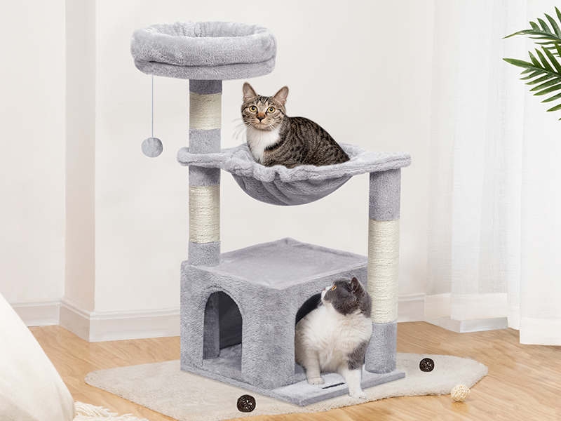 small cat tree tower