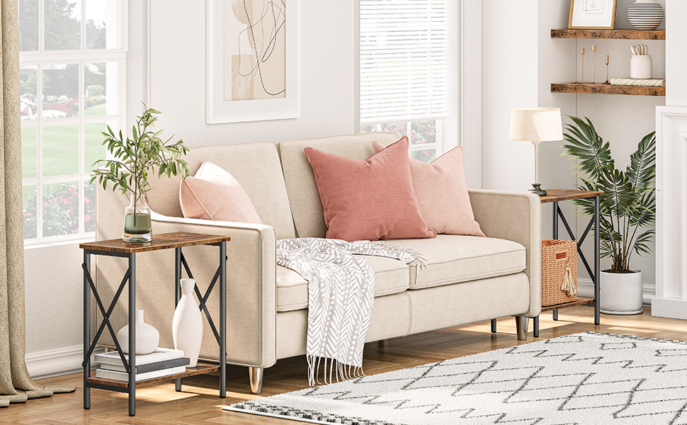 hallway end table set of 2