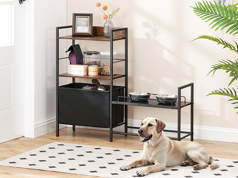 support de gamelle pour chien