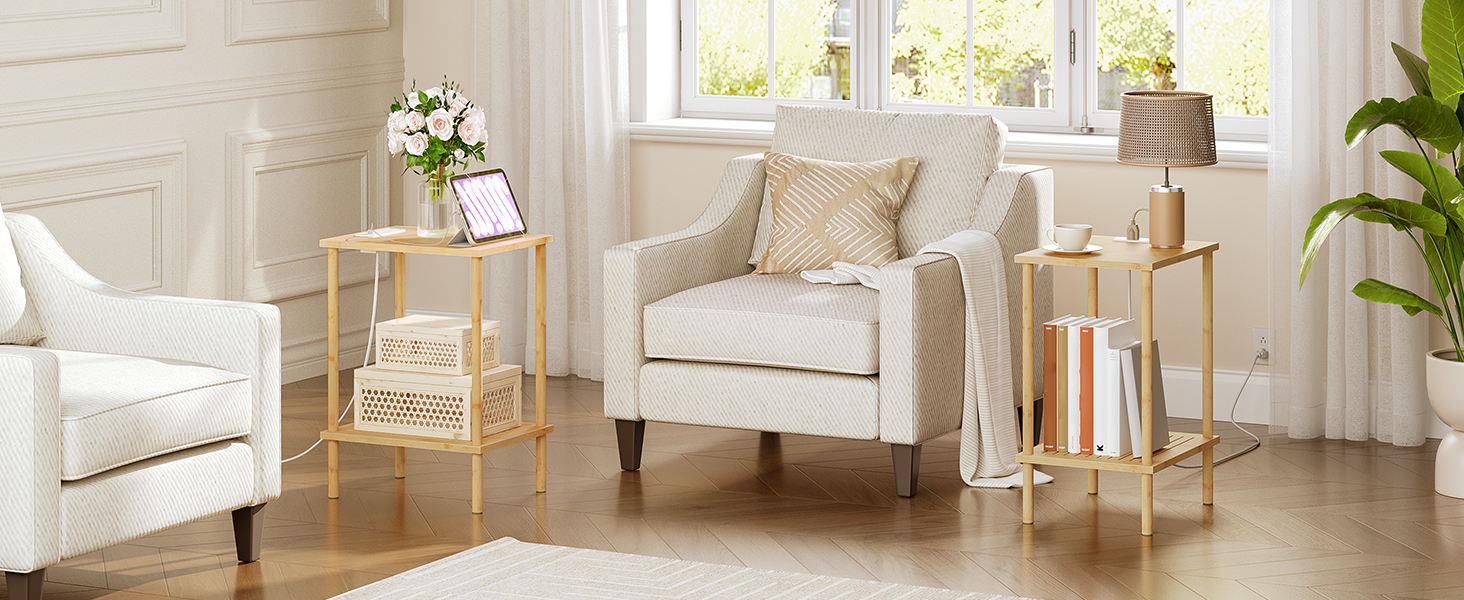 الجدول الجانبي الخيزران