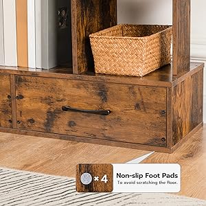 free standing bookcase