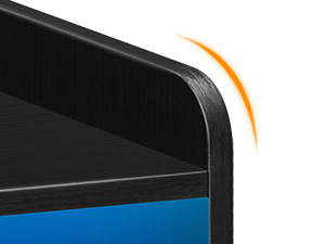 nachtkastje met laadstation